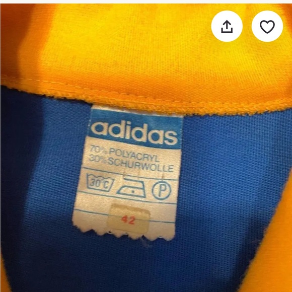 Vintage 60s 70s Adidas Schwahn Bell Bottom Track Suit
Jacket And Pants 42 - Picture 5 of 9